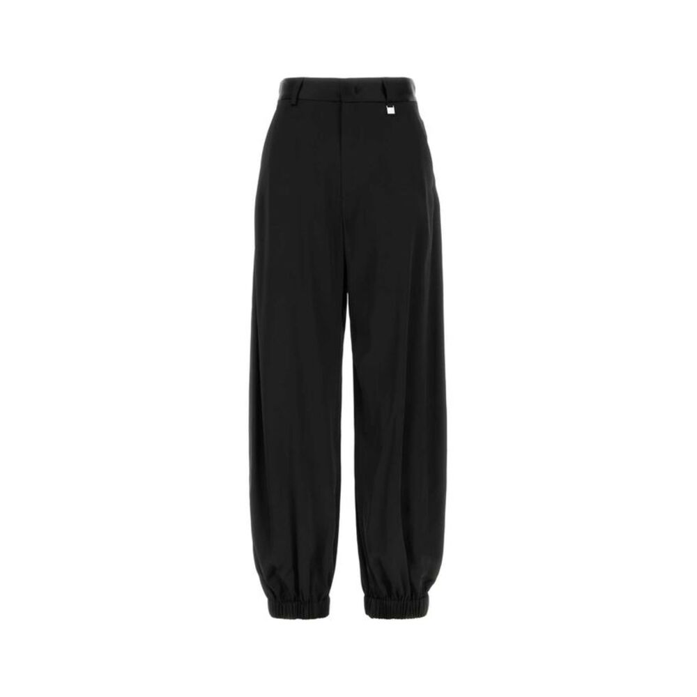 Giuseppe Di Morabito Women Black Stretch Satin Pant